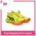 ASICS Men's Volleyball Shoes METARISE 2 PARIS 1051A078 Safety Yellow x Black. 