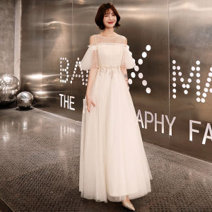 Evening Gown For Women Banquet Student Graduation Coming of Age Ceremony 18 year old Female Dress for Debut