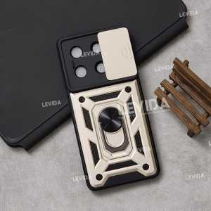 Case Infinix Zero 30 5G Case Robot Slide Kamera Protect Ringstand