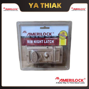 AMERILOCK Night Latch – Heavy-Duty Security Door Lock AL-564