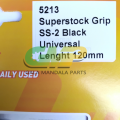 Daytona Handgrip Superstock 5213 SS-2 Hitam Handfat Karet Stang Motor. 