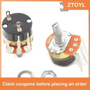【ZTOYL】 1 cái WH138-1 có thể điều chỉnh sức đề kháng điều chỉnh tốc độ với chuyển đổi chiết b500k