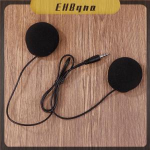 EHBqna สำหรับ cardo freecom spirit มอเตอร์ไซค์หมวกกันน็อคบลูทูธอินเตอร์คอมสายอ่อนไมโครโฟนสายและลำโพง3.5มม.