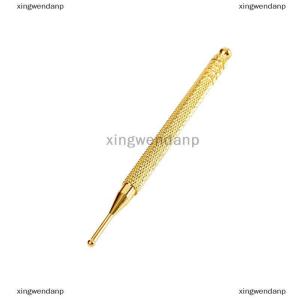 xingwendanp 1Pc Copper Ears Acupuncture Point Probe Massage Tool Acupoint Detecting Pen