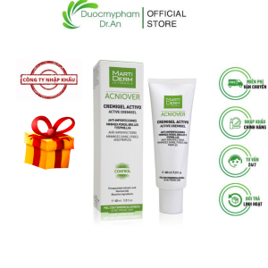 HÀNG NHẬP KHẨU - Kem Dưỡng Martiderm Acniover Cremigel Active - Giảm Mụn Điều Tiết Bã Nhờn Se Khít Lỗ Chân Lông 40ml - DuocmyphamDrAn