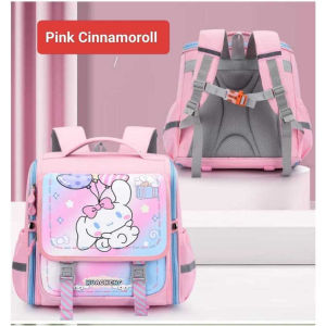 Tas Ransel Sekolah Import / Tas Anti Air / Tas Sekolah Anak Ransel Lebar Kotak Super Exclusive Waterproof TA057