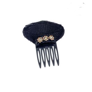 EUYRT Sponge Puff Hair Head Cushion Invisible Flower DIY Hair Styling Tool Sweet Hair Accessories Invisible Volume Hair Clip Lady