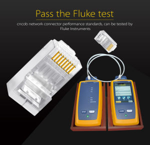 Cat6 KONEKTOR RJ45 8P8C Modular ETHERNET HEAD PLUG TEMBAGA