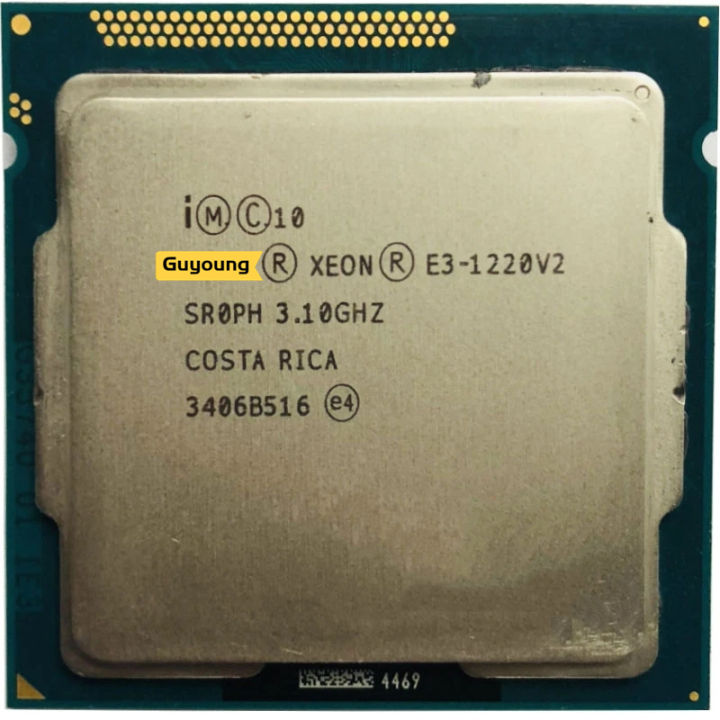E3 1220 V2 Xeon Lga 1155 Core Intel Xeon E3-1220 V2 E3 1220 V2 8MB