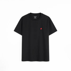 Áo thun cổ tròn ngắn tay thêu sói LADOS-9234 chất thun 4 chiều 100% cotton siêu mát thấm hút mồ hôi