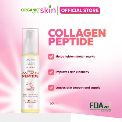 Organic Skin Japan Intimate Collagen Peptide 60ml for Stretch Marks