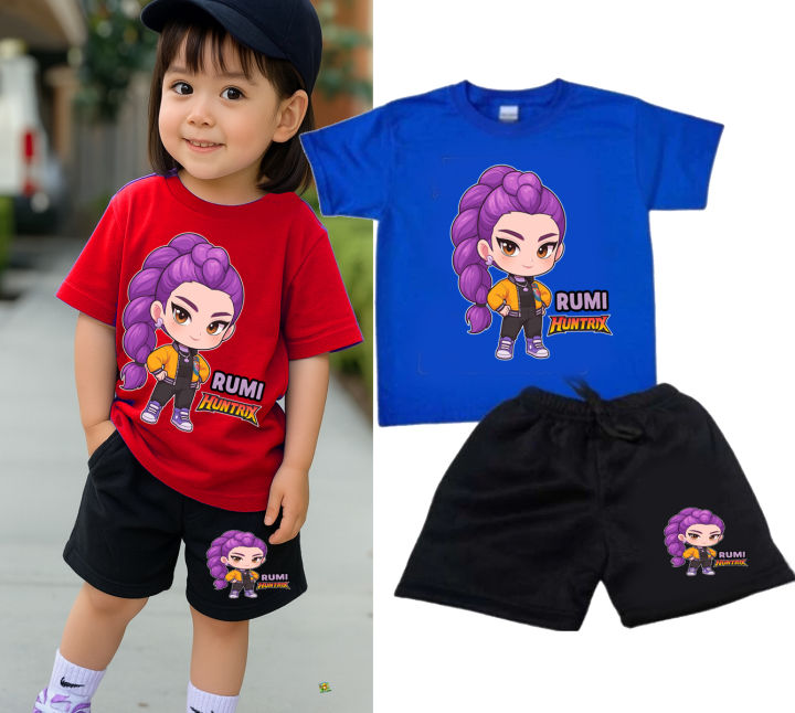 Mira,%20Zoey%20&%20Rumi%20Solo%20Merch%20Terno%20Set%20for%20Kids%201%E2%80%938%20Years%20Old%20%E2%80%93%20T-Shirt,%20Shorts%20&%20Cap%20%7C%20OOTD%20Fashion%20Outfit%20-%20Image%203