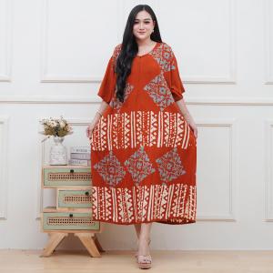 DASTER JUMBO MOTIF KEKINIAN LD 130 CM RESLETING DEPAN DASTER CAP RAYON HALUS MURAH BAJU RUMAHAN BUMIL