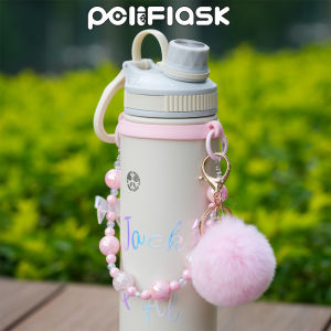 Peliflask Water Bottle Cup Accessories Set for Cup 12oz/18oz/22oz/25oz/32oz Tumbler Keychain Charms