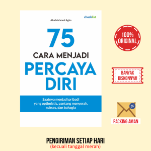 Buku Motivasi 75 Cara Menjadi Percaya Diri (Aba Mehmed Agha)