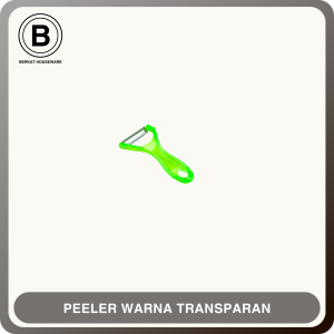 Peeler Stainless Steel Warna Transparan|Fruit and Veggies Transparent Peeler DJ3 01 - Pink