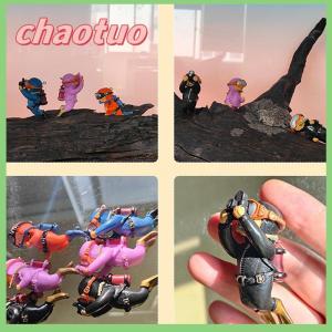 chaotuo Kawaii Resin Frogman Aquarium Ornaments Interesting Floating Decoration Simulated Mini Diver Fish Tank Aquarium Accessories