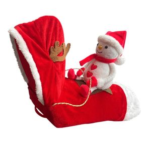 CHICKETTI Comfortable Cute Costume Santa Christmas Dog Clothing Dog Coat Pet Supplies Pet Dress Up