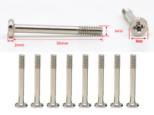 น็อตพัดลม พัดลมเคส น็อตชุดน้ำ ขนาด 28  30  32  34  35 mm 6#-32 Case Fan Water Cooling Screw