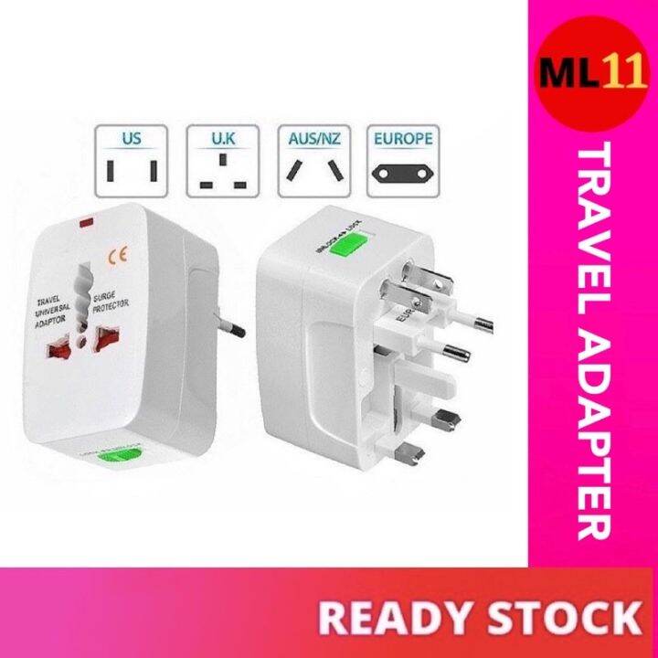 Universal Travel Adapter Plug All In One International Worldwide Travel ...