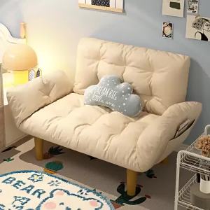 Lazy Sofa Home Bedroom Small Sofa Five-Gear Adjustable Double Armchair Balcony Tatami Can Sit and Lie