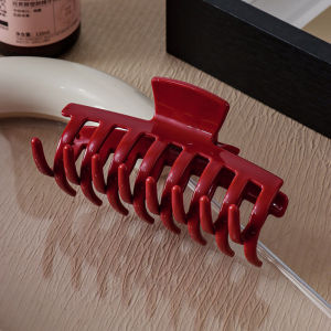 MillionGrid Mềm Silicone Cá Mập Clip Phụ Nữ Tóc Claw Clip Chống Va Chạm Bảo Vệ Cho Các Trở Lại Của Đầu Chống Mùa Thu Của Phụ Nữ Tóc Clip