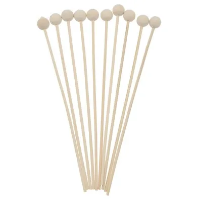 SWEET TIM Handmade DIY Creative No Fire Wood Ball Aromatherapy Accessories Easy Use Living Room Incense Stick Diffuser Sticks Volatilizing Rod Aromatherapy Diffuser