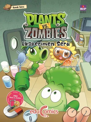 EDUCOMICS PLANTS VS ZOMBIES : EKSPERIMEN SERU