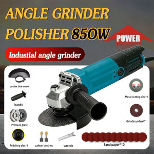 2in1 Impact Drill and Angle Grinder Set Heavy Duty Original Power Tool Box