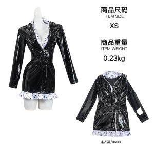 Robin cos Wearing a straw hat the Straw Hat Pirates Nico Robin 1 Black dress anime character costume cos Clothing