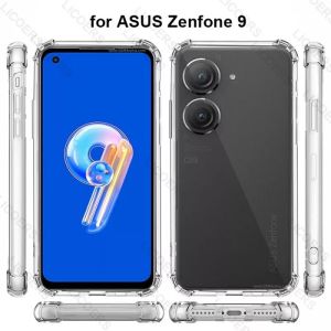 Cre Soft Case Silikon Asus Zenfone 9 / Zenfone 10 Bening Transparant Anti Crack Tebal