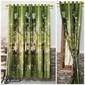 Tirai Gorden Smokring Motif Bunga Cantik Ring 12