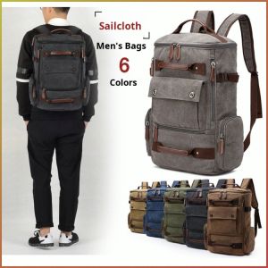 Travel Backpack Computer Bag Multi-purpose Shoulder Bag Decorative Adjustable Buckle Hardware Snap Buttons