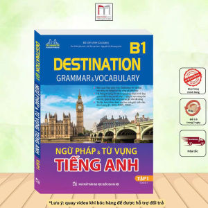Sách - Destination B1 - Ngữ pháp và từ vựng Tiếng Anh (có đáp án)