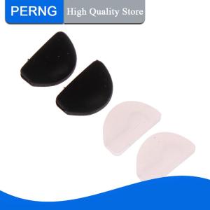[PERNG] Tehe 1Pair Thin Glasses Nose Pads Adhesive Silicone Nose Pads Non-slip Clear Nosepads