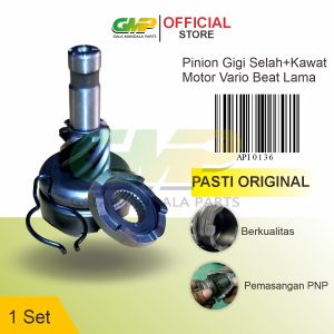 MPM Lokal Pinion Gigi Selah Assy Honda Vario Beat Lama + Kawat Motor Matic