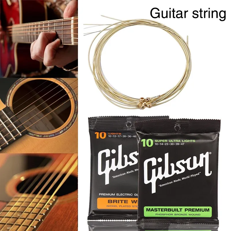 Gibson Acoustic Electric Guitar Strings Gibson Tali Gitar