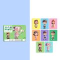 SDFSF กระดาษ หนังสือสติ๊กเกอร์เรขาคณิต 3D ของเล่นการศึกษา ทำมือ หนังสือสติ๊กเกอร์สัตว์ต่างๆ หนังสือเกม DIY มอนเตสซอรี่ ชุดวัสดุสำหรับทำ DIY ของขวัญวันเกิด. 