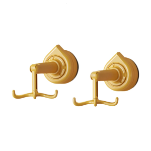 2 cái móc xoay nhà bếp nồi thìa giá lưu trữ thìa móc treo dụng cụ nhà bếp giữ không gian tiết kiệm móc gắn tường