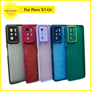 Case Premium Hybrid Chrome For Xiaomi Poco X3 X3 Nfc X3 Pro X3 Gt Poco C40