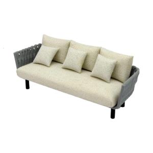 Realistic Miniature Sofa With Cushion and Pillow For Dollhouses Scene Display Decoration And Crafting Project Supply