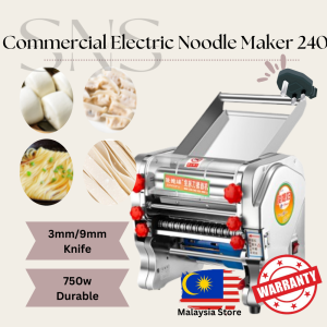 Premium Stainless Steel 750W Electric Noodle Maker优质不锈钢750W电动面条机 – Ideal for Karipap