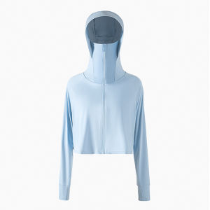 CCW UPF50+ Japanese Sunscreen Clothing for Women Outdoor Cycling Sports Zipper Hooded Sun-proof Clothing Womens Windbreaker