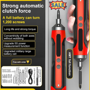 Rechargeable multifunction electric screwdriver