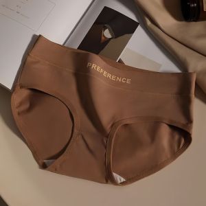 1/3PCS Women Cotton Panties Mid Waist Briefs Soft Breathable Lingerie Plus Size Underwear Antibacterial Briefs Butt Full Coverage Underwear M-2XL