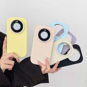 Candy Color Phone Case for Huawei Nova 12i 12s 11 10 9 8 Pro 9 7 SE Metal Camera Lens Protection Cover Shockproof Silicone TPU Soft Casing