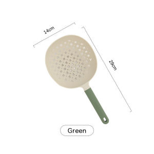 Colander Spoon Long Handle Spoon for Strain Noodles High Temperature Non-stick Pan Colanders Strainers Kitchen Utensils