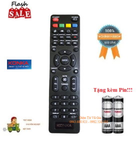Remote Điều khiển tivi KONKA các dòng LED/LCD/Smart TV- Hàng chính hãng theo TV mới 100% Tặng kèm Pin
