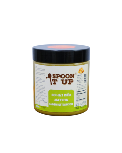 Bơ Hạt Điều Matcha Ăn Kiêng Thuần Chay Không Đường Giàu Dinh Dưỡng - Spoon It Up