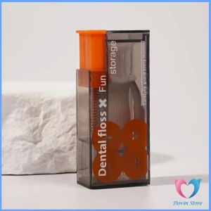 D.S. กล่องเก็บไหมขัดฟัน อัตโนมัติ ป๊อปอัพ ขนาดพกพา Floss storage box
